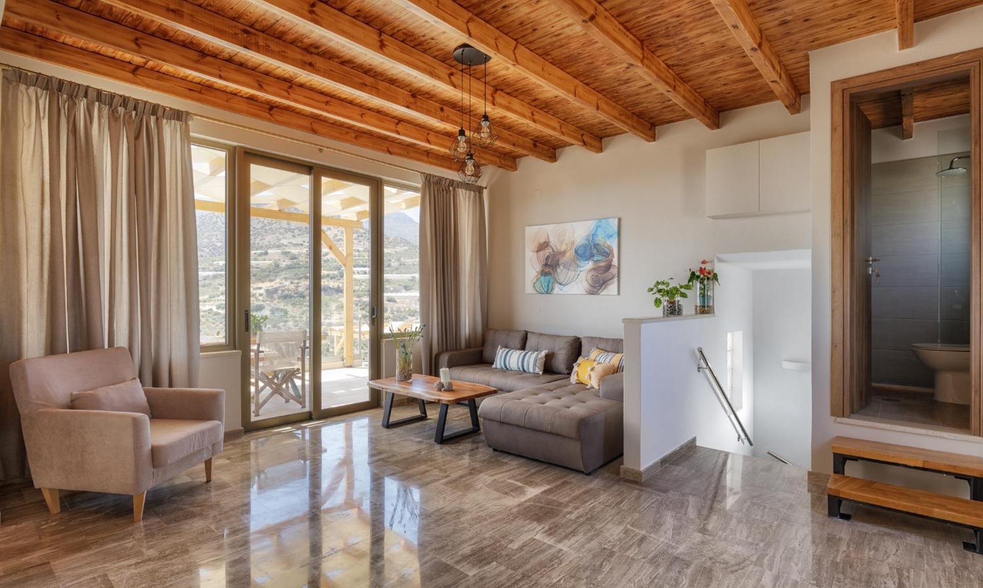 Mediterranean View Villa Макригиалос Экстерьер фото