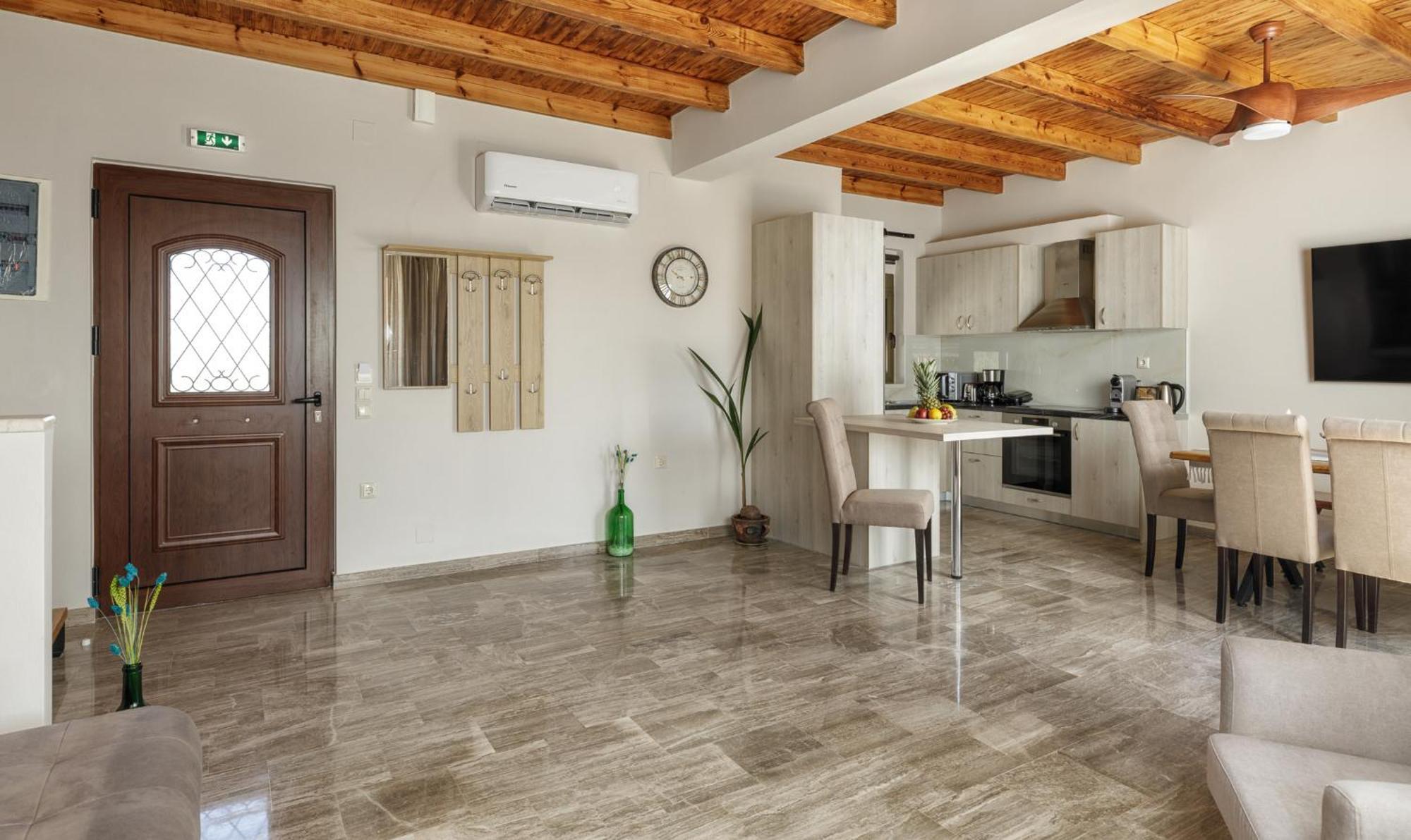 Mediterranean View Villa Макригиалос Экстерьер фото